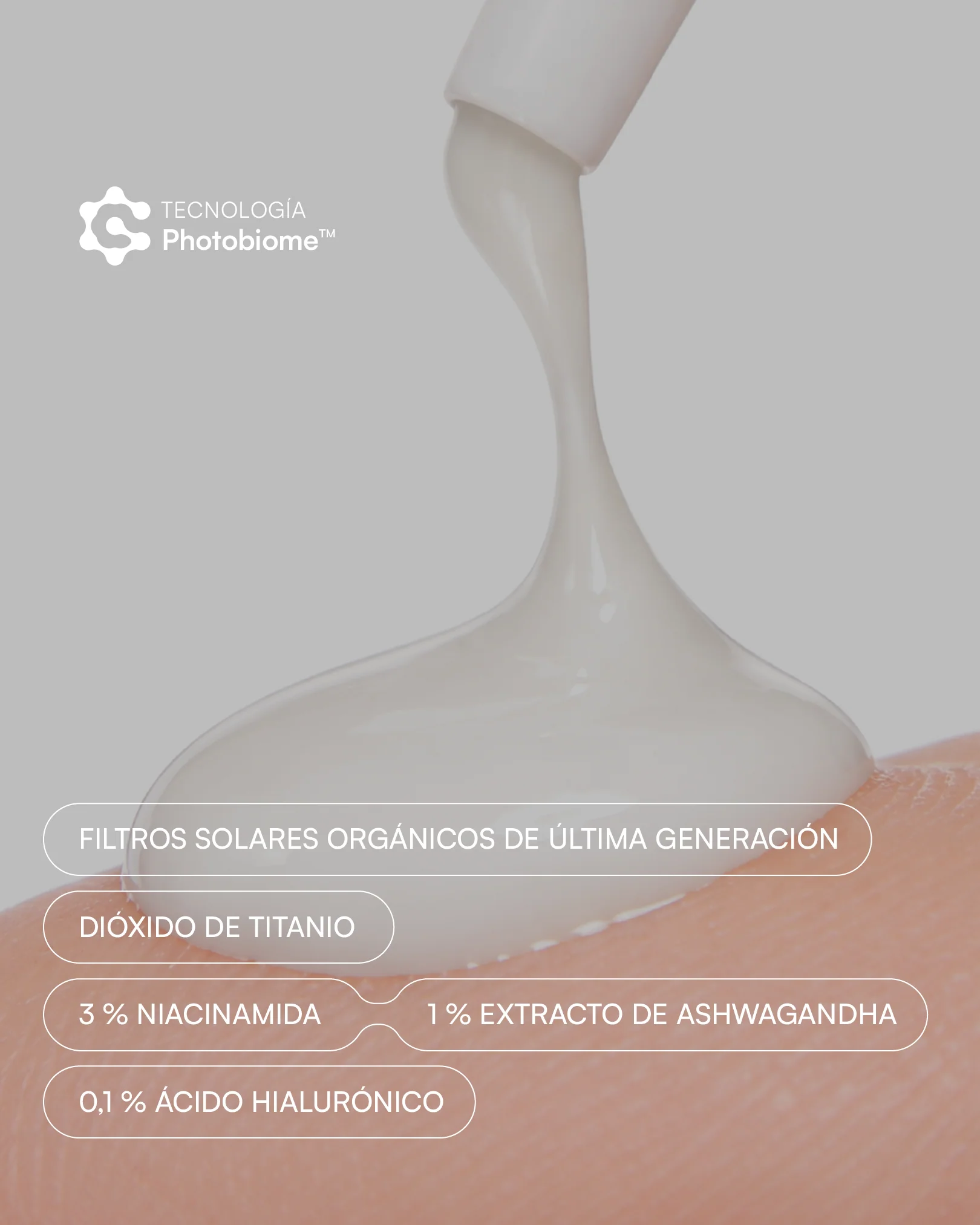 GH FACTOR FOTOBIOMA FPS 50+ SIN COLOR 50ML - Imagen 4