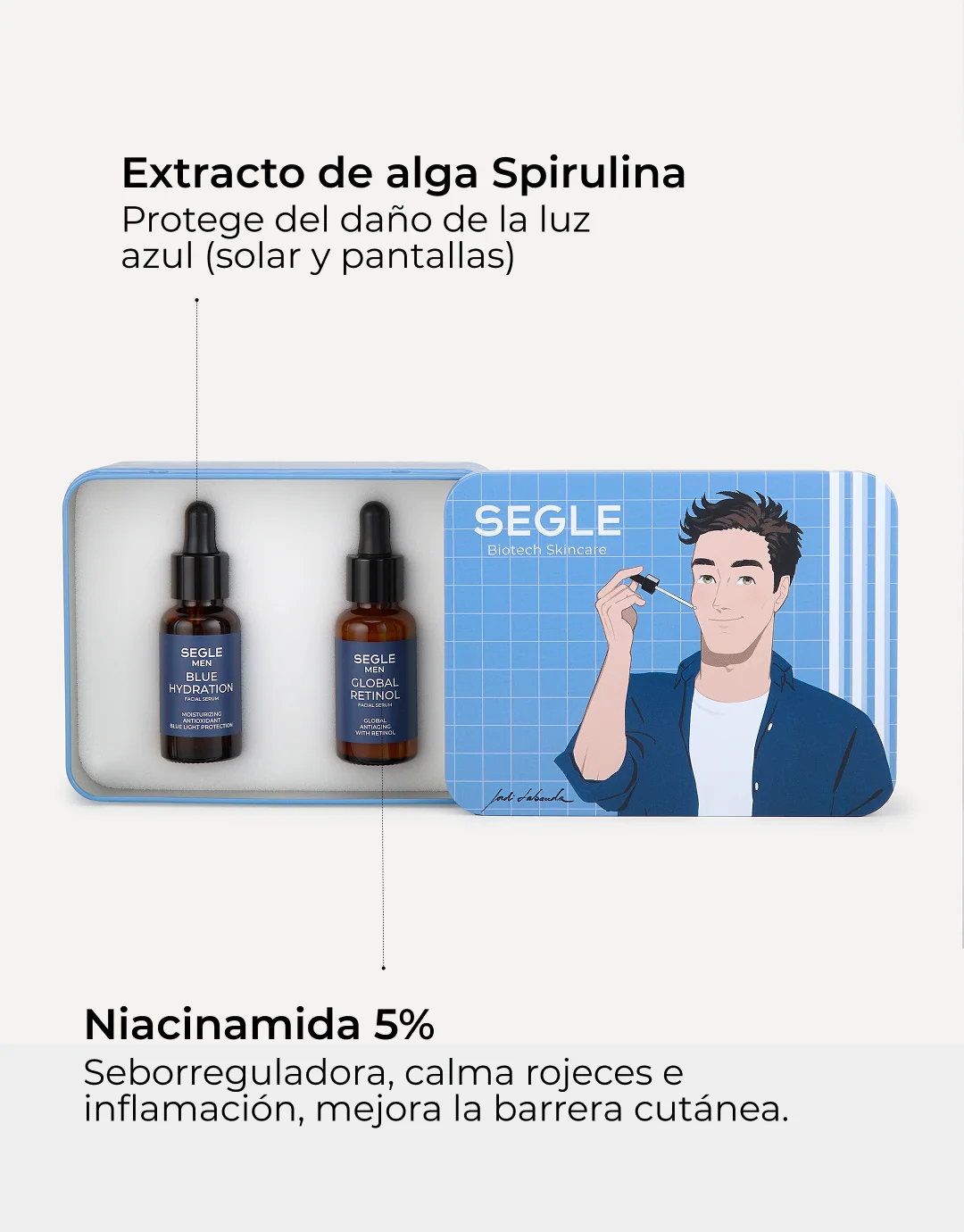 SEGLE COFRE MEN SERUM NUEVO - Imagen 4