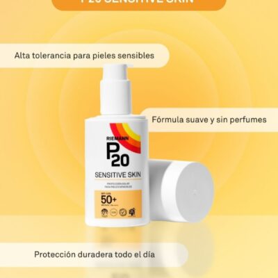 P20 RIEMANN SENSITIVE FACE SPF50+ CREMA SOLAR 50 ML