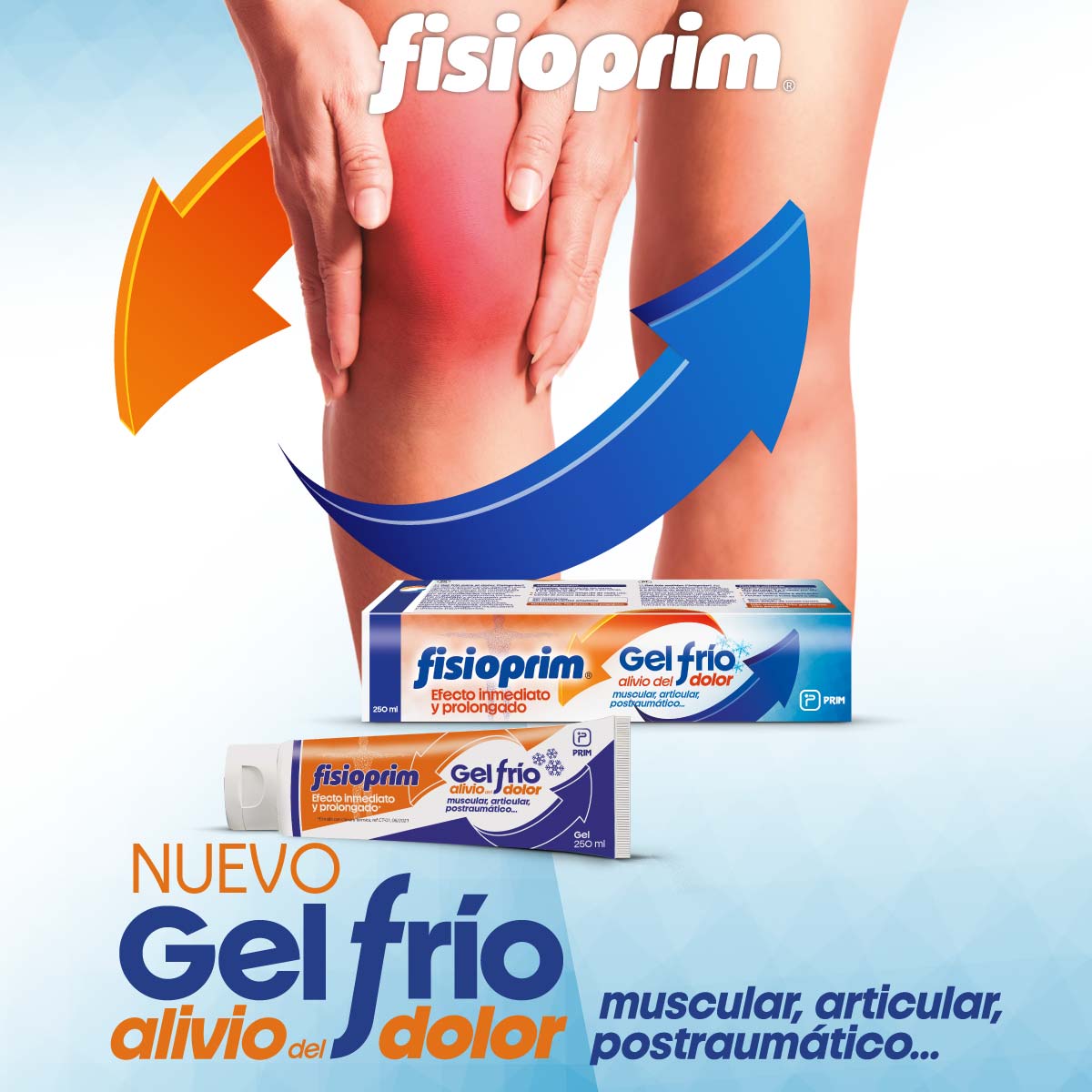 FISIOPRIM GEL FRÍO ALIVIO DEL DOLOR - Imagen 2